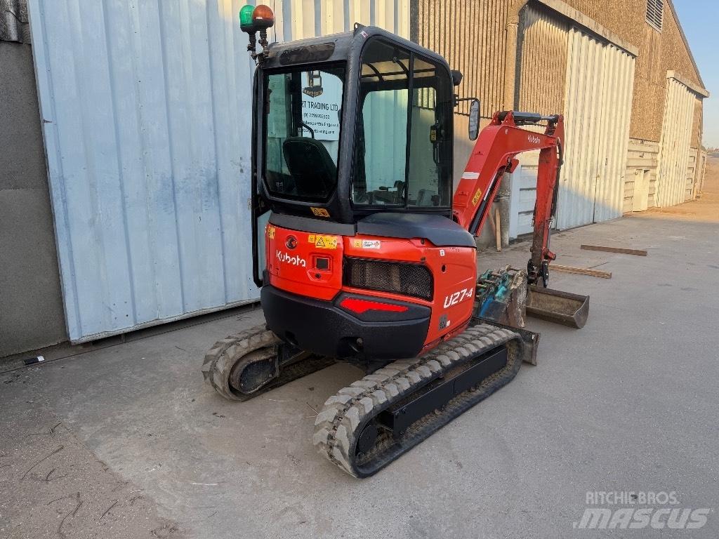 Kubota U 27 Minigravemaskiner
