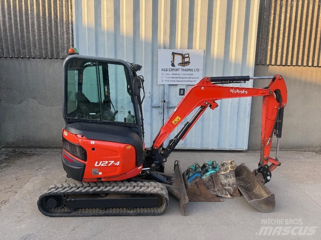 Kubota U 27 Minigravemaskiner