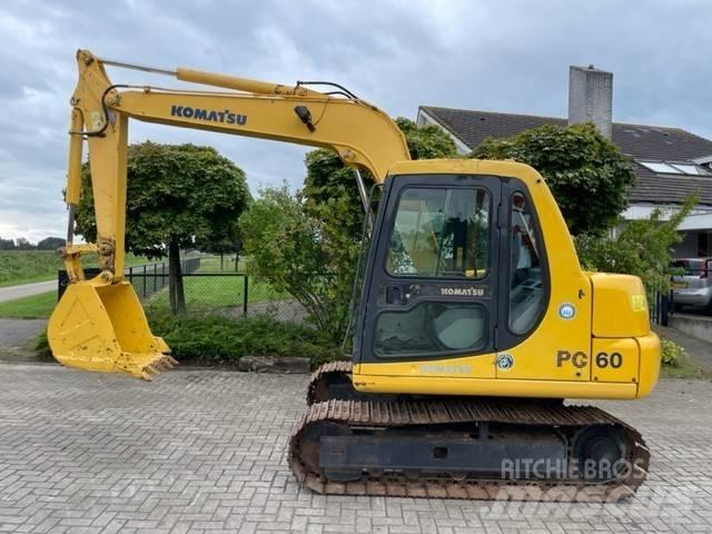 Komatsu PC60-5 Gravemaskiner på larvebånd
