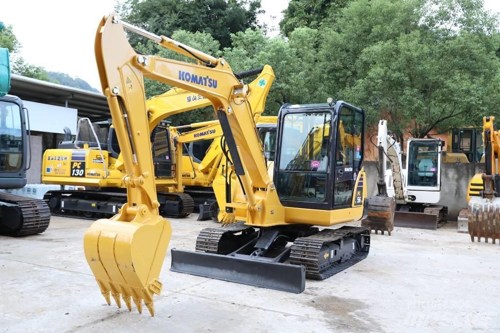 Komatsu PC 56-7 Gravemaskiner på larvebånd