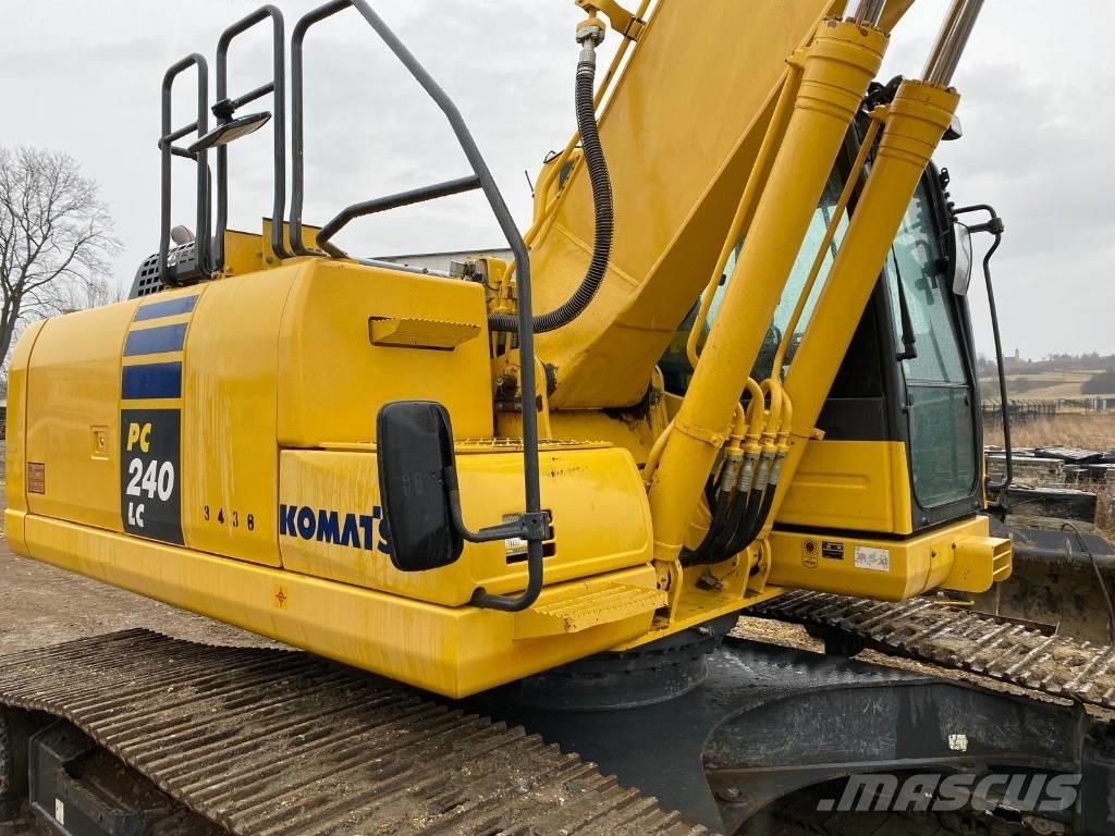 Komatsu PC 240 LC Gravemaskiner med lang gravebom