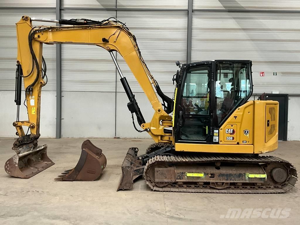 CAT 308 CR Midi-gravemaskiner 7t - 12t