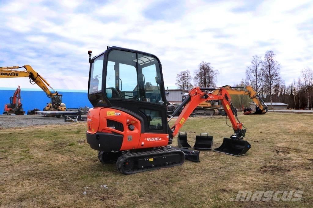 Kubota KX016-4 Minigravemaskiner