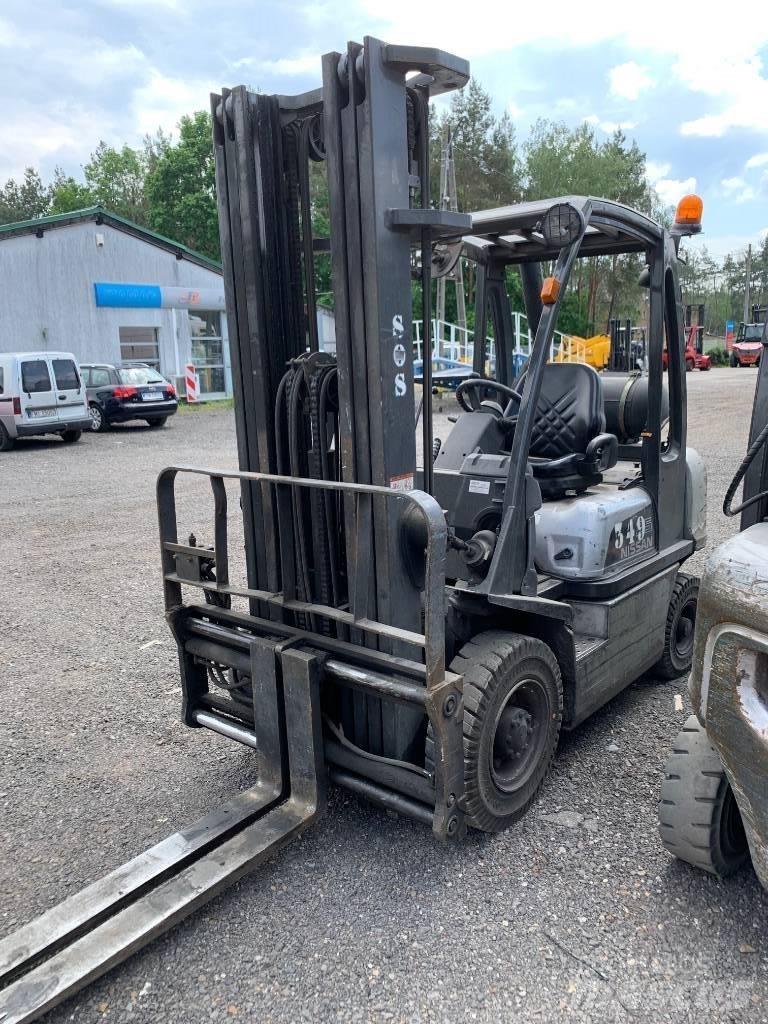 Nissan U1D2A25PQ LPG gaffeltrucks