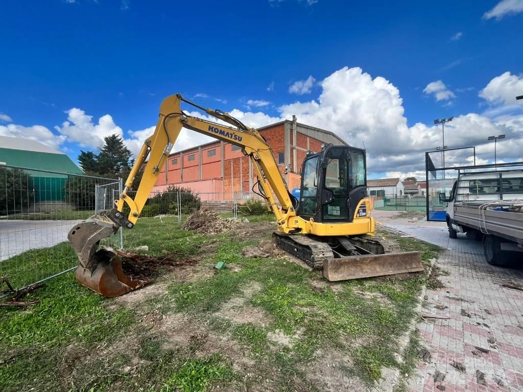 Komatsu PC55 Minigravemaskiner