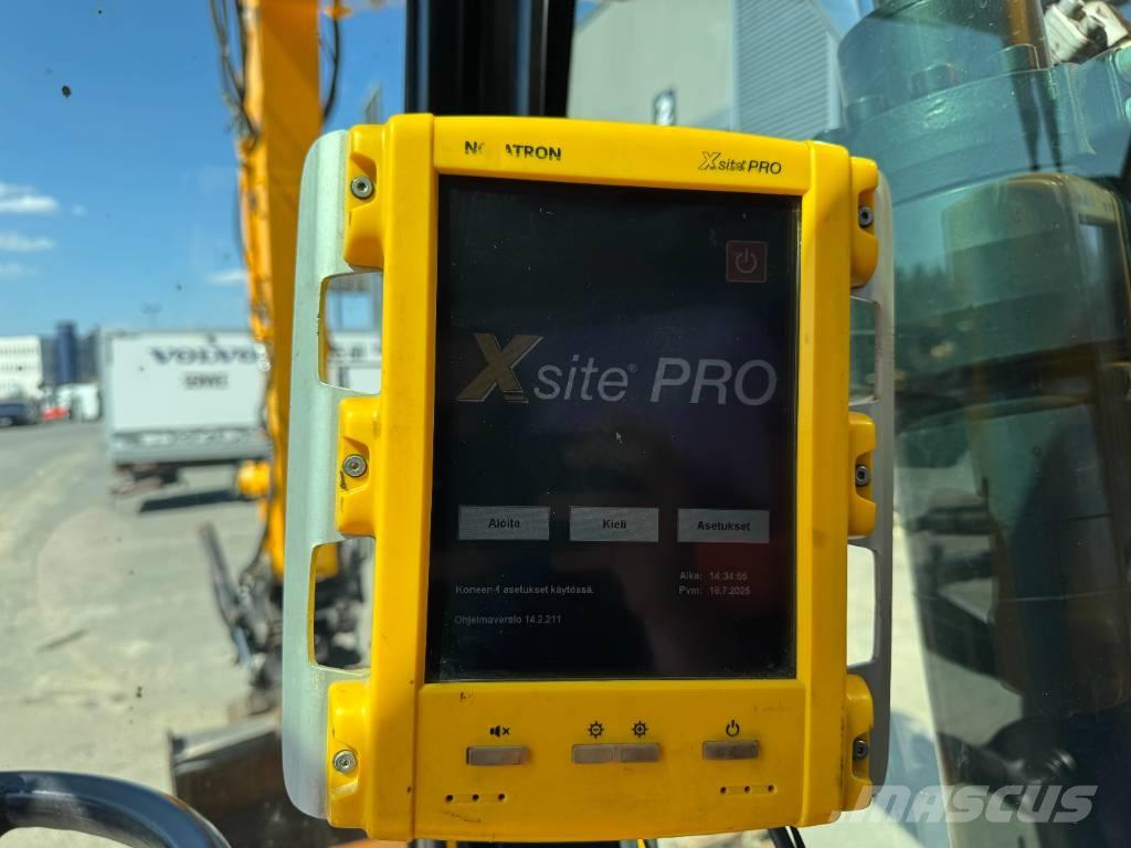 JCB JS 175 Gravemaskiner på hjul