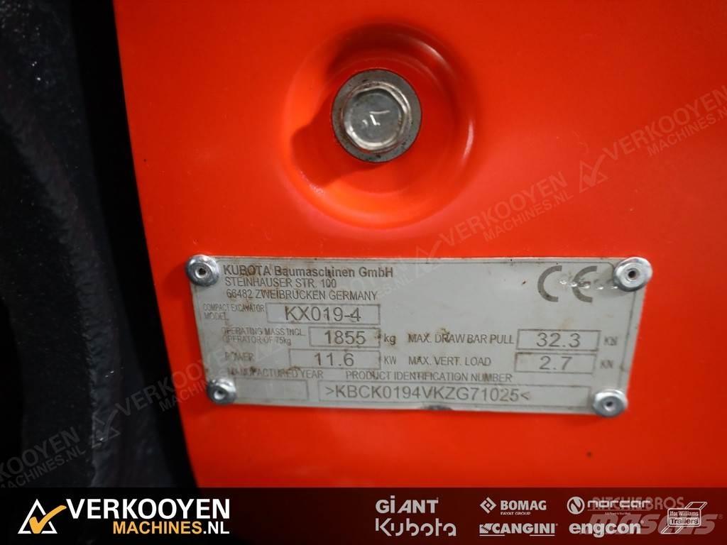 Kubota KX019-4 Minigravemaskiner