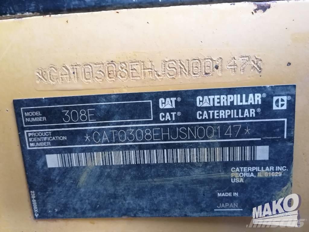 CAT 308 E CR Midi-gravemaskiner 7t - 12t