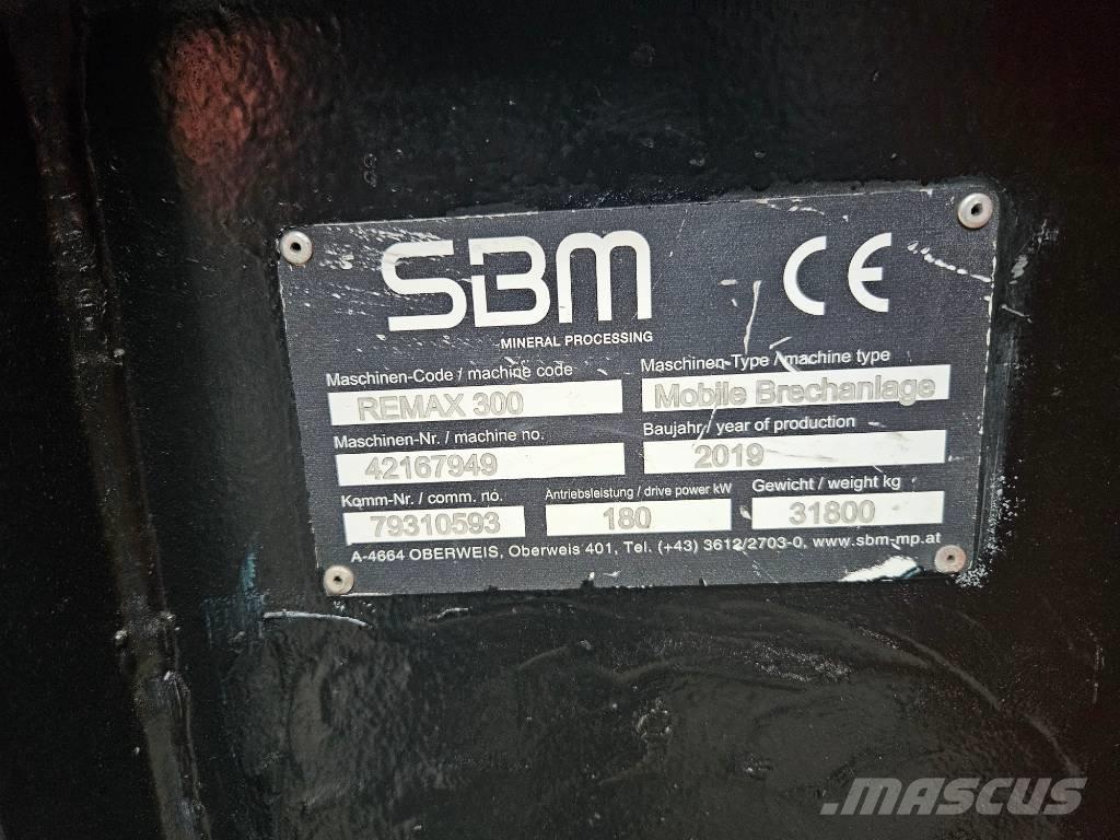 SBM Remax 300 Mobile knusere