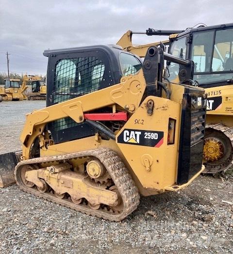 CAT 259 D Minilæsser - skridstyret