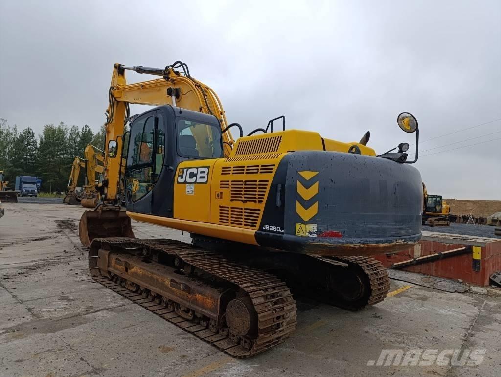 JCB JS 260 Gravemaskiner på larvebånd