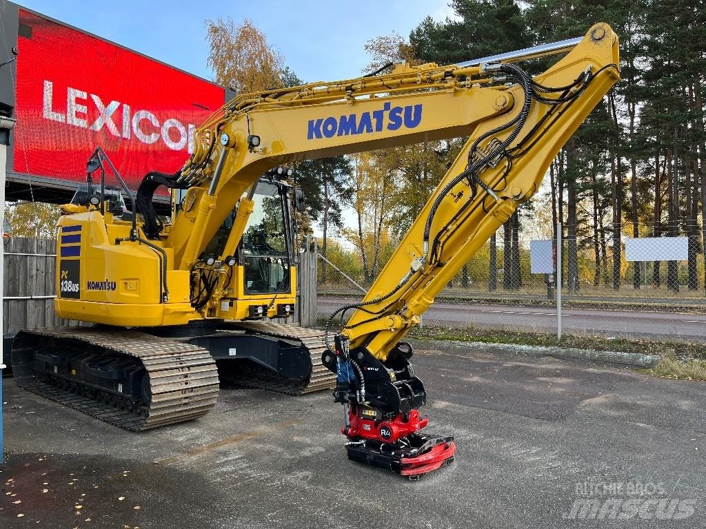 Komatsu PC138US-11 Gravemaskiner på larvebånd