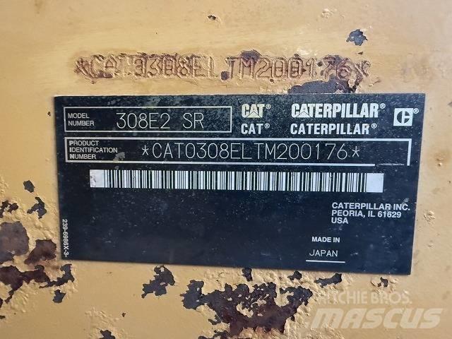 CAT 308E2SR Midi-gravemaskiner 7t - 12t