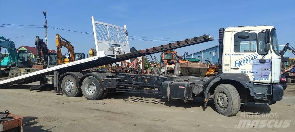 MAN 26.314 Lastbil med lad/Flatbed