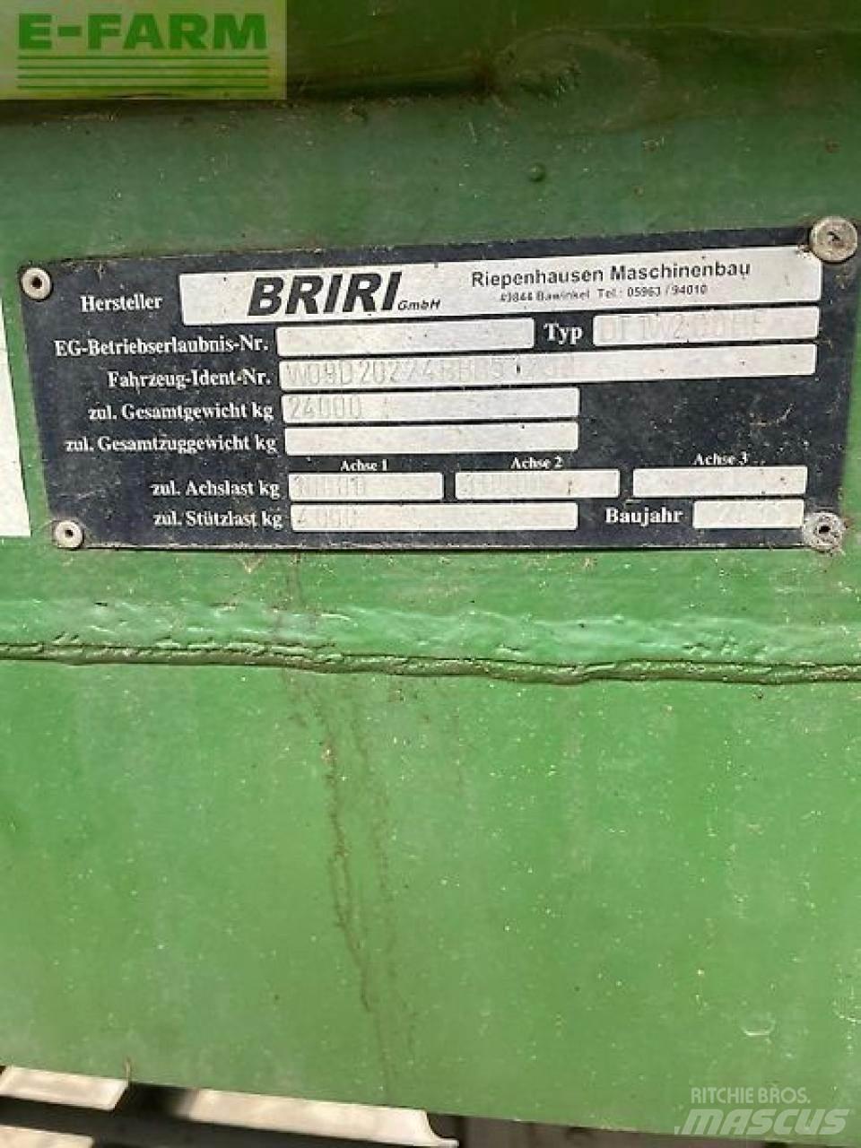 Briri güllefass Gødningsspreder