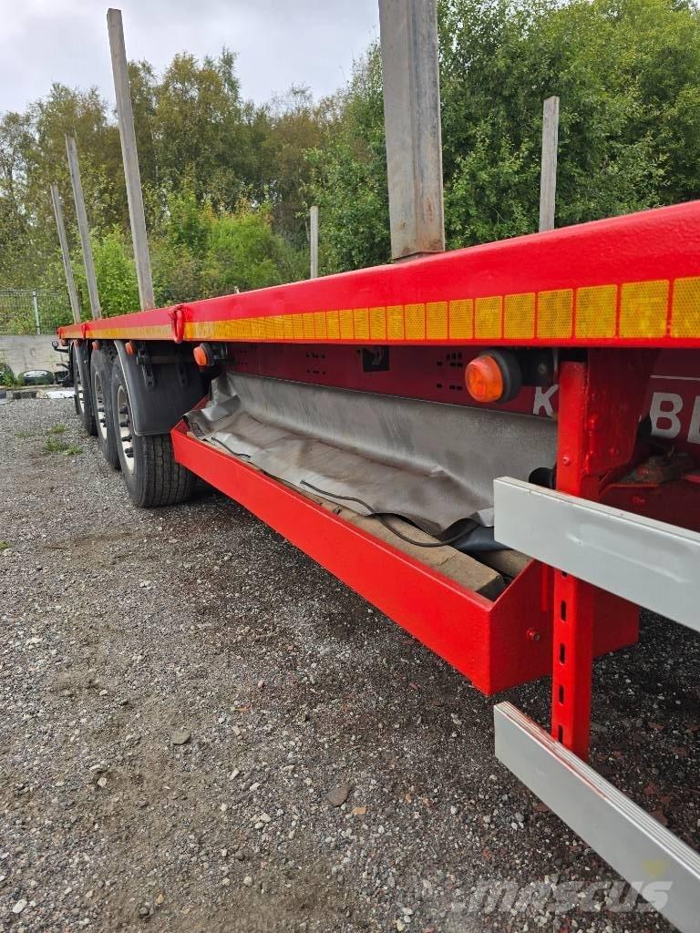 Kel-Berg kelberg Semi-trailer med lad/flatbed