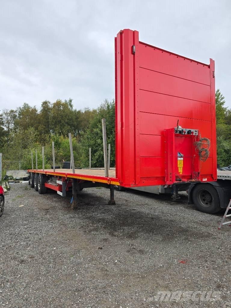 Kel-Berg kelberg Semi-trailer med lad/flatbed