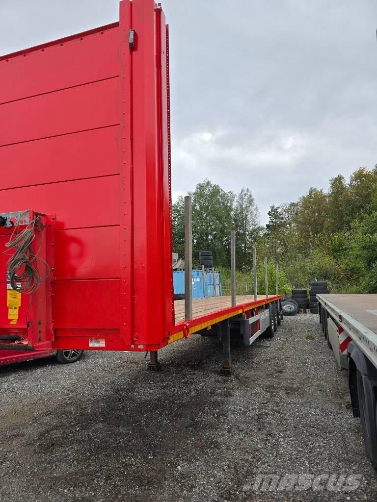 Kel-Berg kelberg Semi-trailer med lad/flatbed