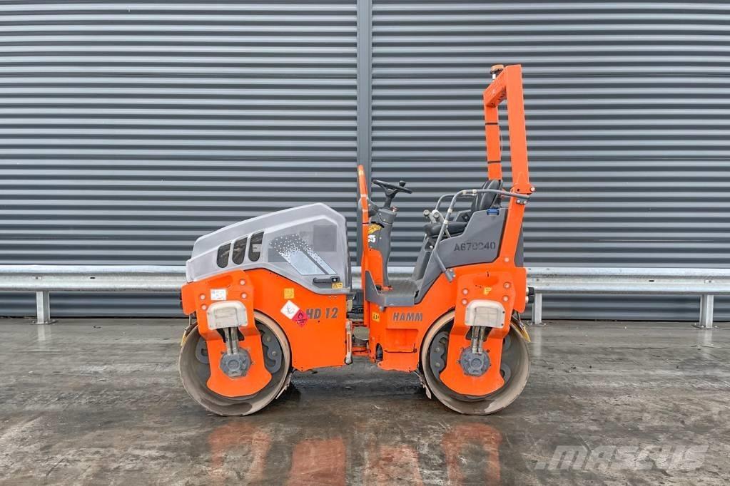 Hamm HD 12 VV Tvilling tromle