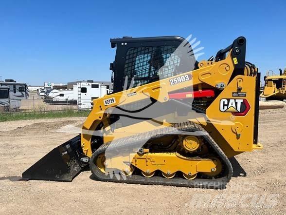 CAT 259D3 Minilæsser - skridstyret