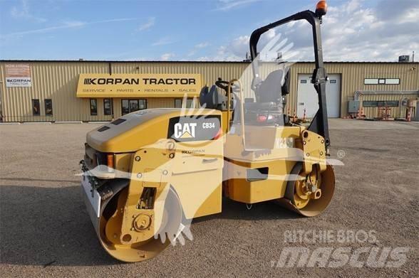 CAT CB34 Enkelt tromle