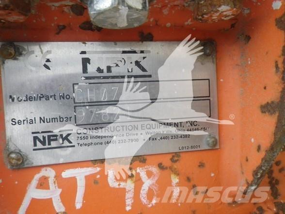 NPK GH07 Hydraulik / Trykluft hammere