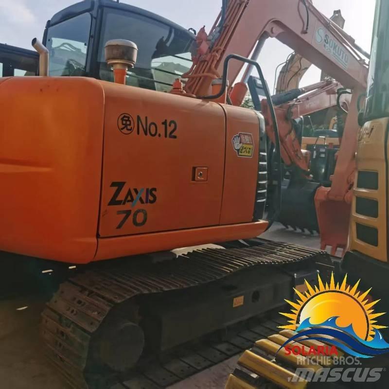 Hitachi ZX 70 Gravemaskiner på larvebånd