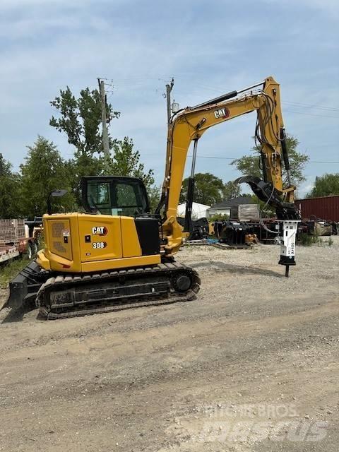 CAT 308 Gravemaskiner på larvebånd