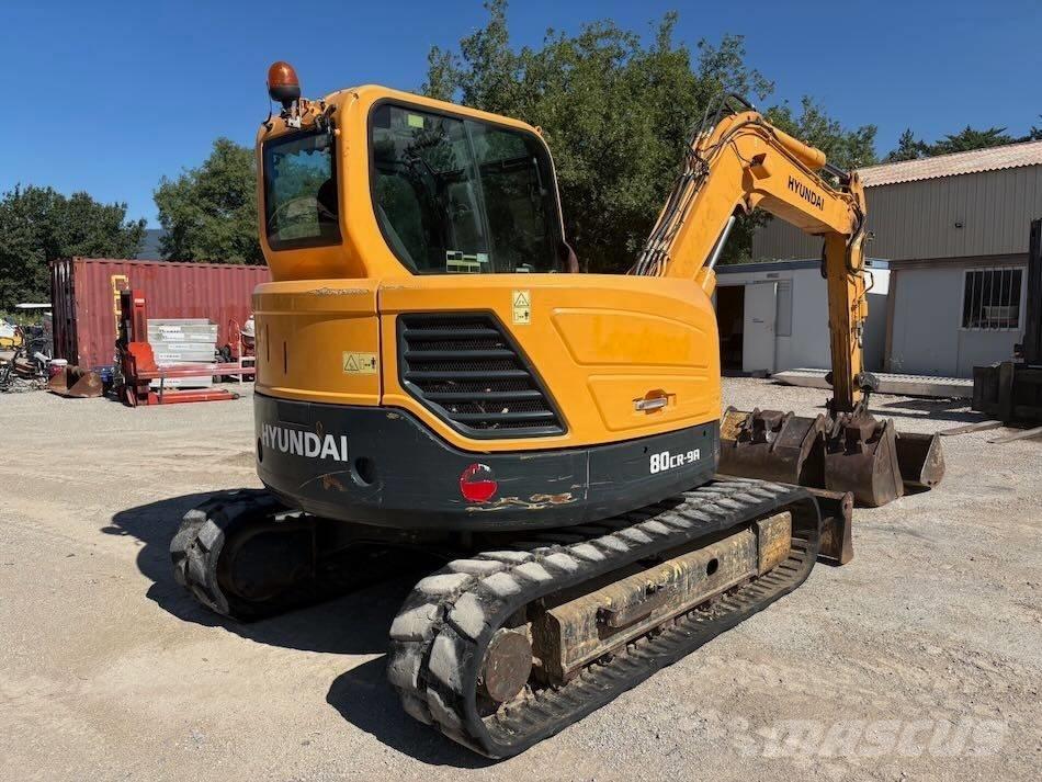 Hyundai R 80 CR-9A Midi-gravemaskiner 7t - 12t