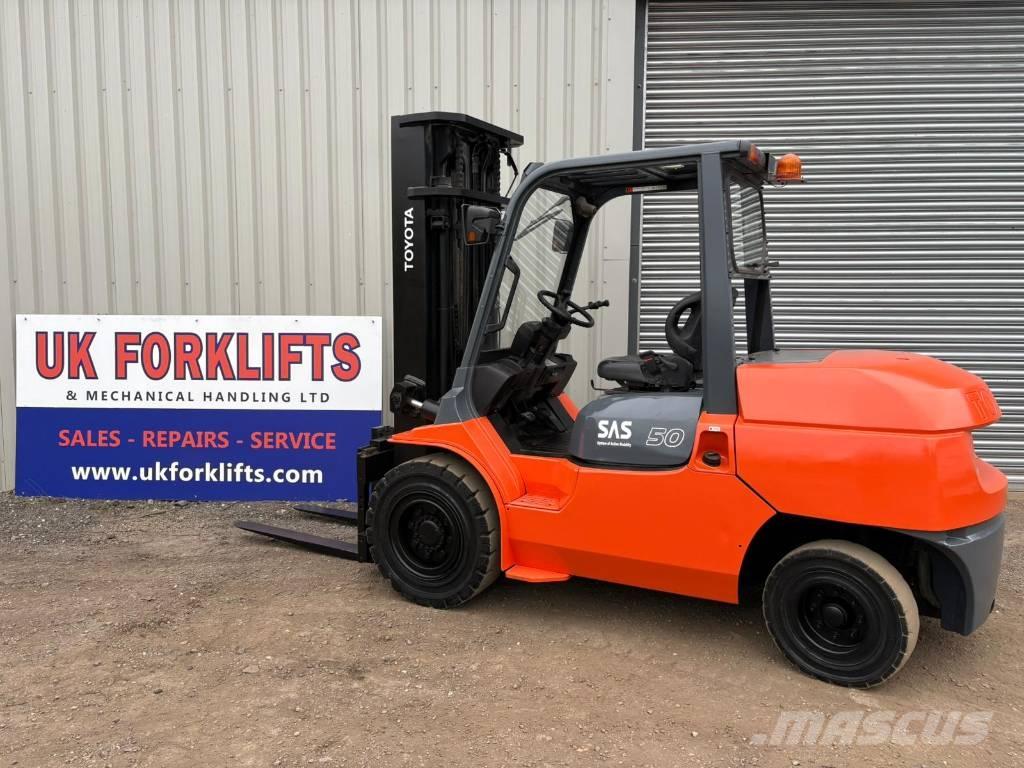 Toyota 7 FDA 50 Diesel gaffeltrucks