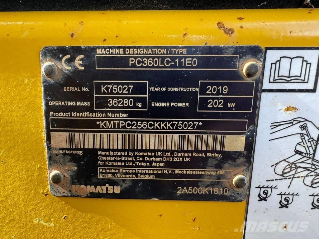 Komatsu PC 360 LC-11 Gravemaskiner på larvebånd