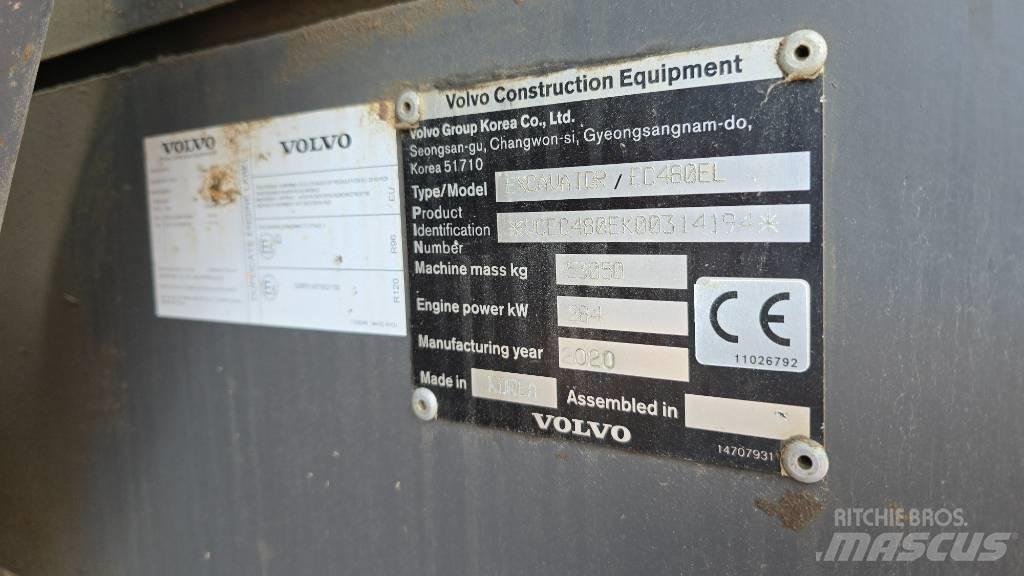 Volvo EC 480 E L Gravemaskiner på larvebånd