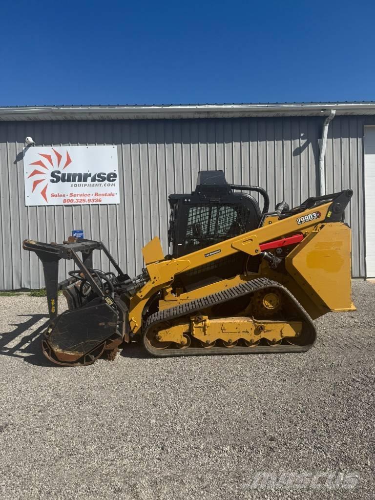 CAT 299 D3 XE Minilæsser - skridstyret