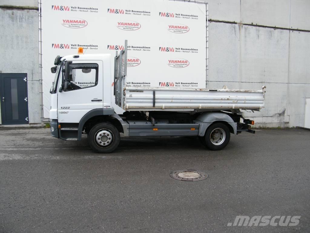  DB Atego 1222 Kipper Lastbiler med tip