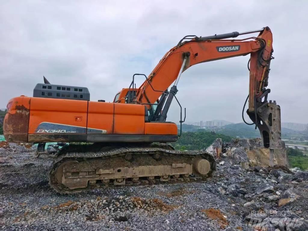 Doosan DX 340 LC-9C Gravemaskiner på larvebånd
