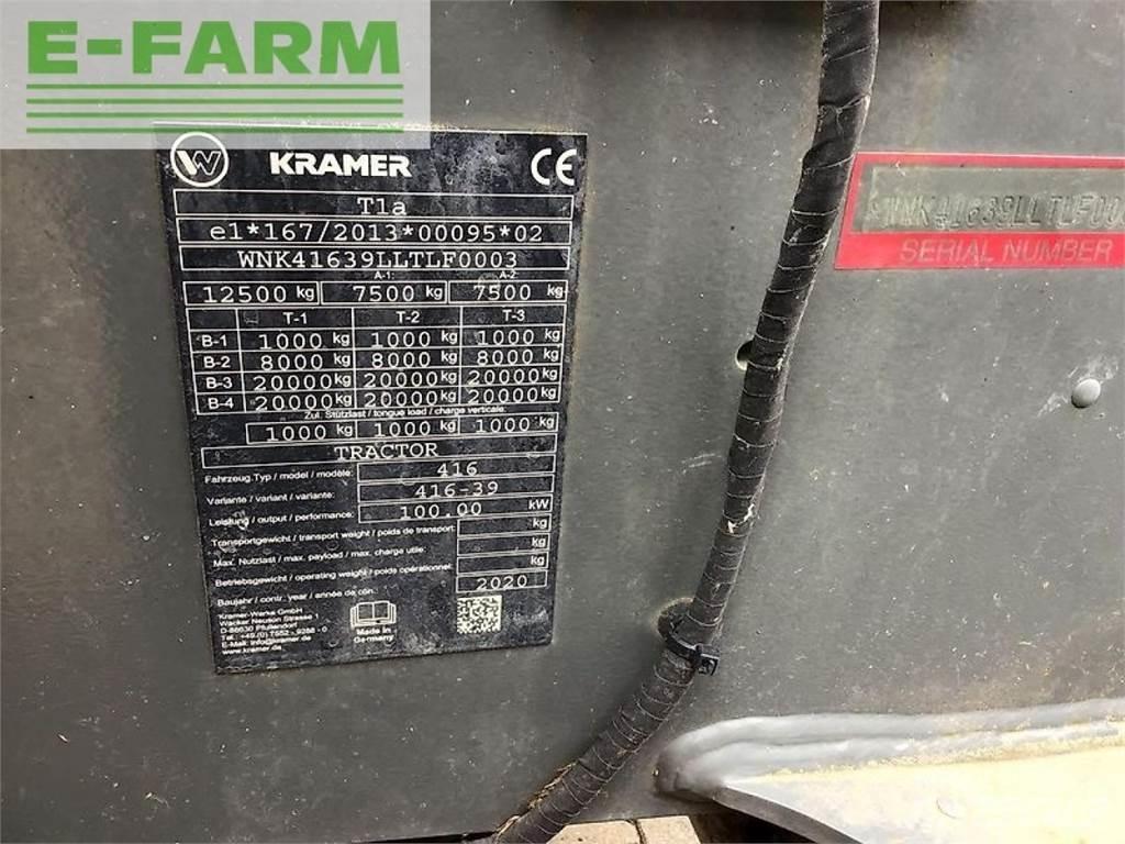 Kramer kt 429 Teleskoplæssere til landbrug