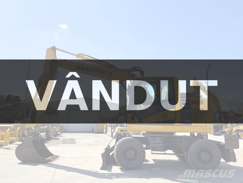 Komatsu PW 158-11 Gravemaskiner på hjul