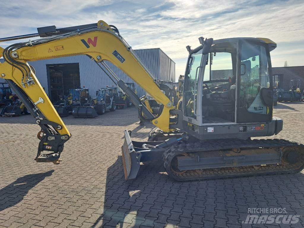 Wacker Neuson EZ80 Gravemaskiner på larvebånd