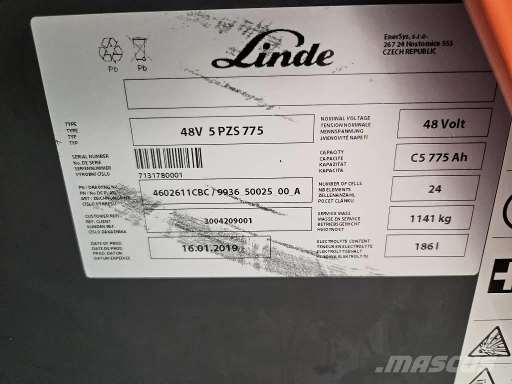 Linde R20N Selvkørende stablere