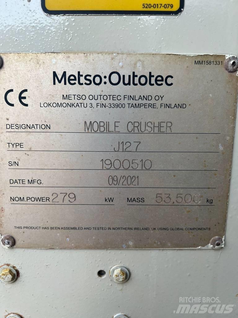 Metso Nordtrack J127 Knusere - anlæg