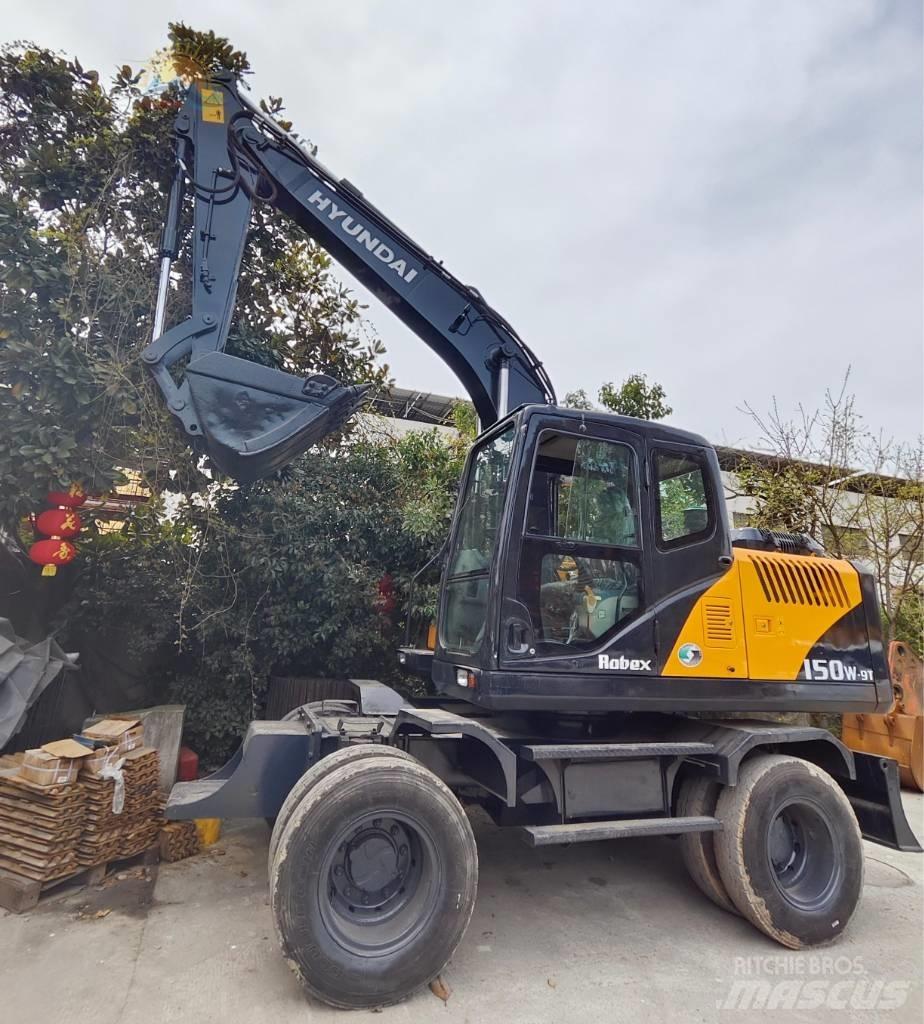 Hyundai 150w Gravemaskiner på hjul