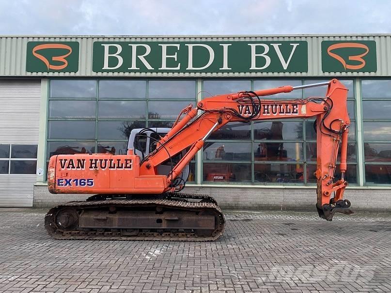 Fiat-Hitachi EX 165 Gravemaskiner på larvebånd