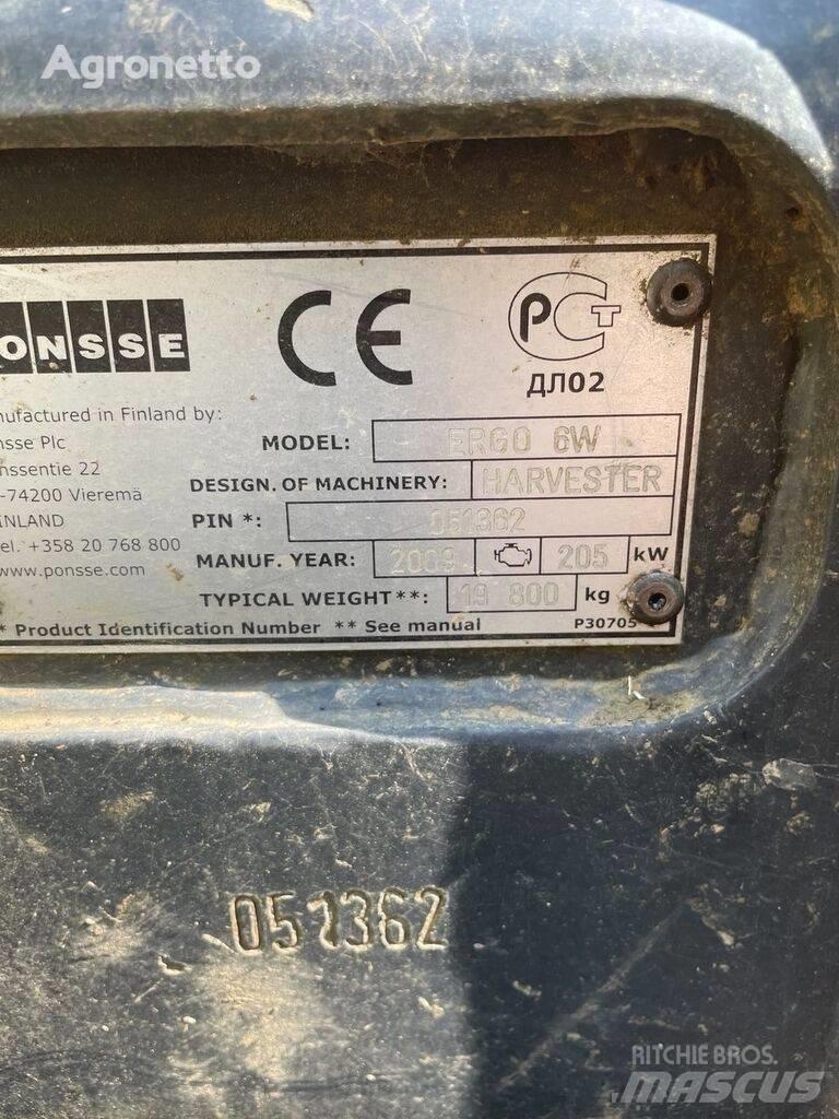 Ponsse Ergo 6W Skovningsmaskiner