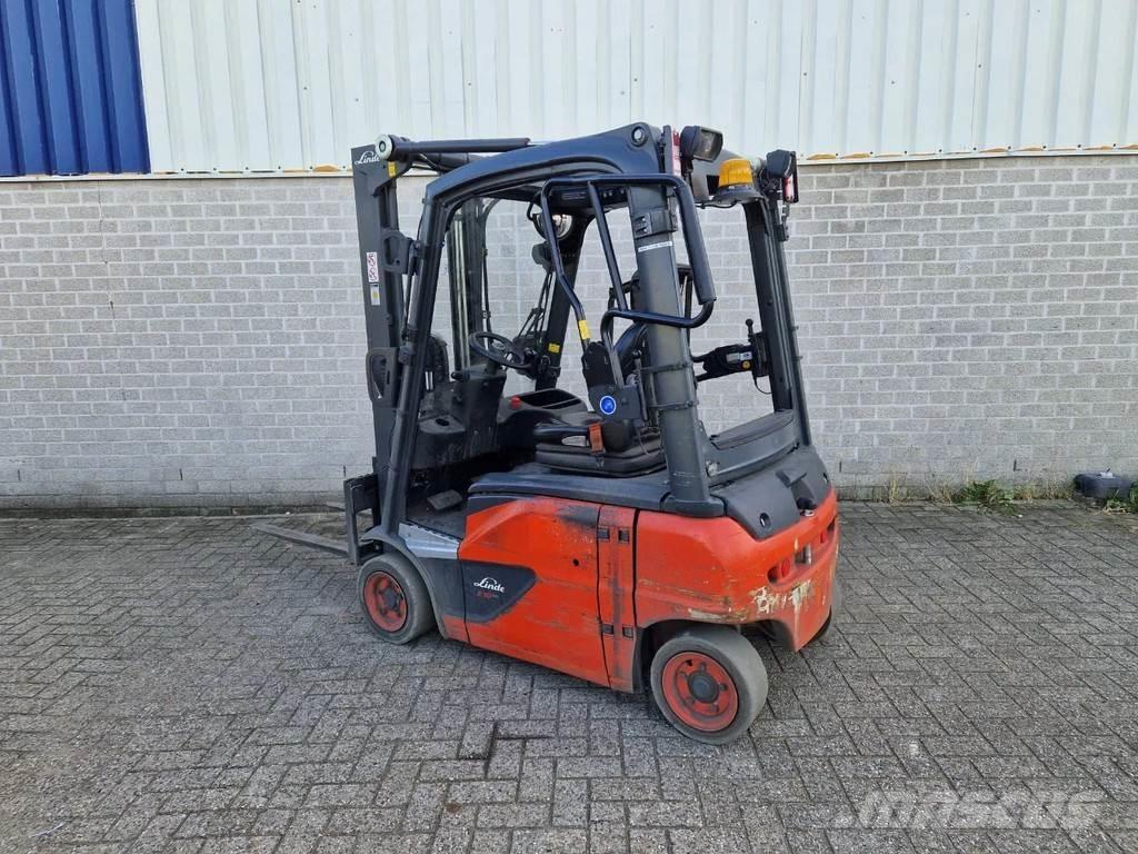 Linde E16P-02 El gaffeltrucks
