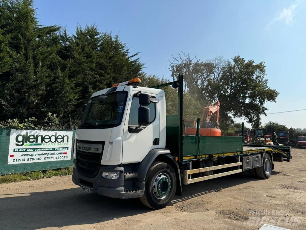 DAF LF 220 Flatbed lastbiler med spil