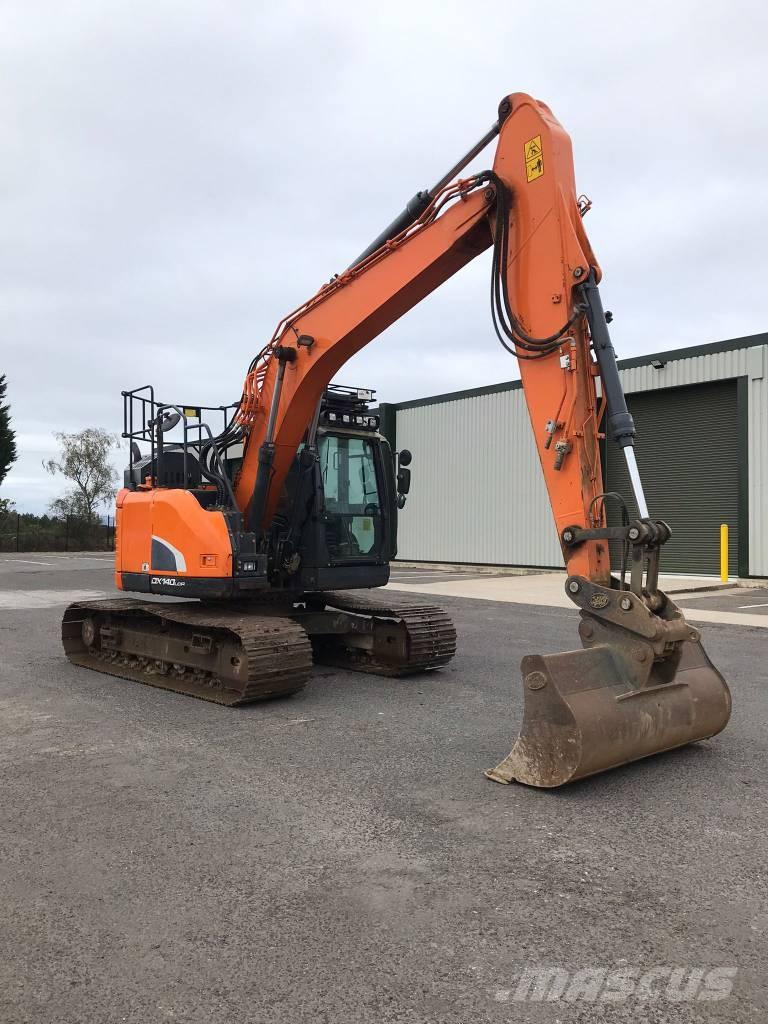 Doosan DX140LCR-5 Gravemaskiner på larvebånd