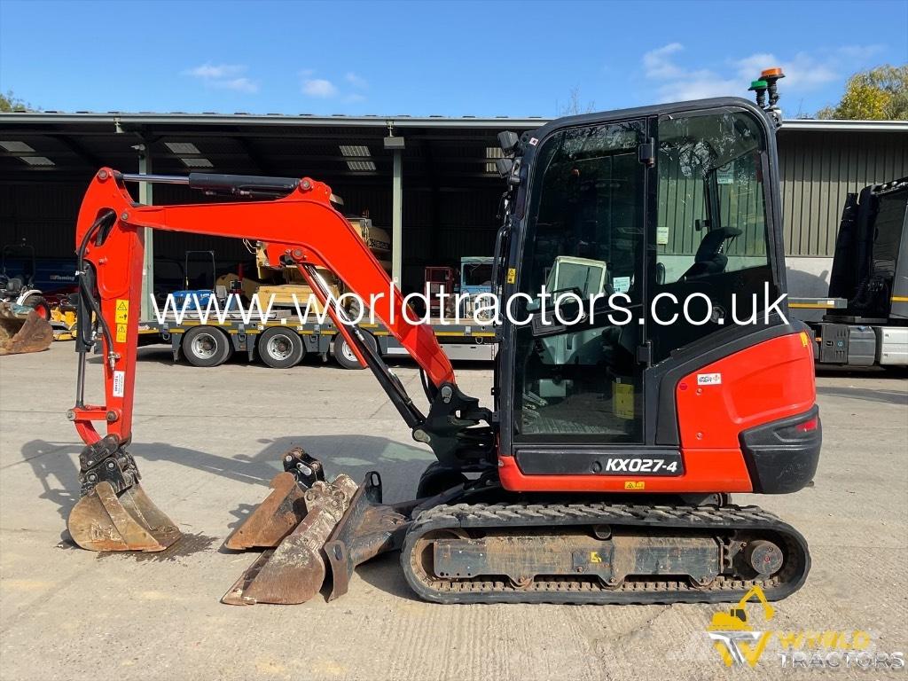 Kubota KX 027-4 Minigravemaskiner