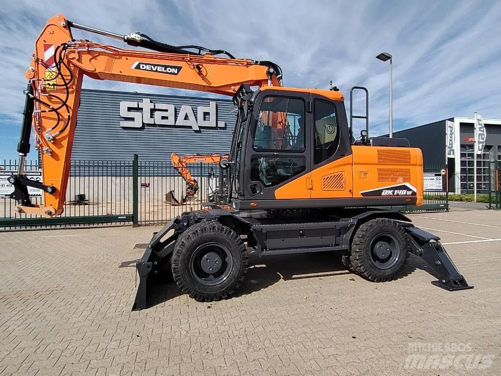Develon DX140W-7 Gravemaskiner på hjul