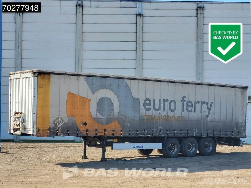 Krone SD 93m3 Semi-trailer med Gardinsider