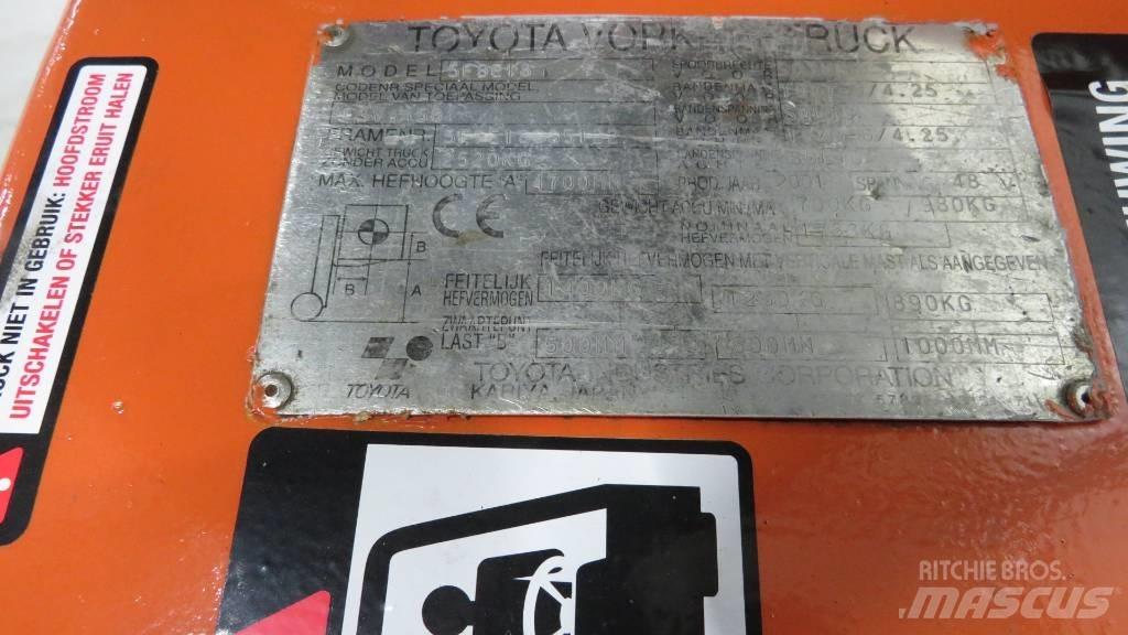 Toyota 5FBE18 El gaffeltrucks